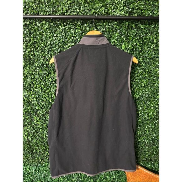 Duluth Trading Co. Black Fleece Mens Vest Sz Medium - Picture 2 of 3